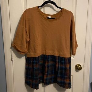 Hem and Thread Jersey Flannel